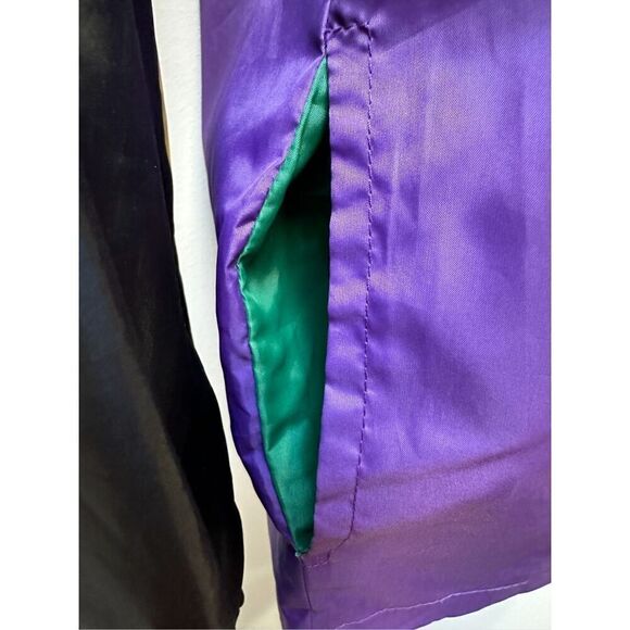 MTV Vintage multi-color lightweight hooded windbreaker pockets size L. #16-1602 - Picture 4 of 9